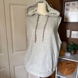 Forever 21 “Limited Edition” Sleeveless Hooded Pullover Sweatshirt / Size M
